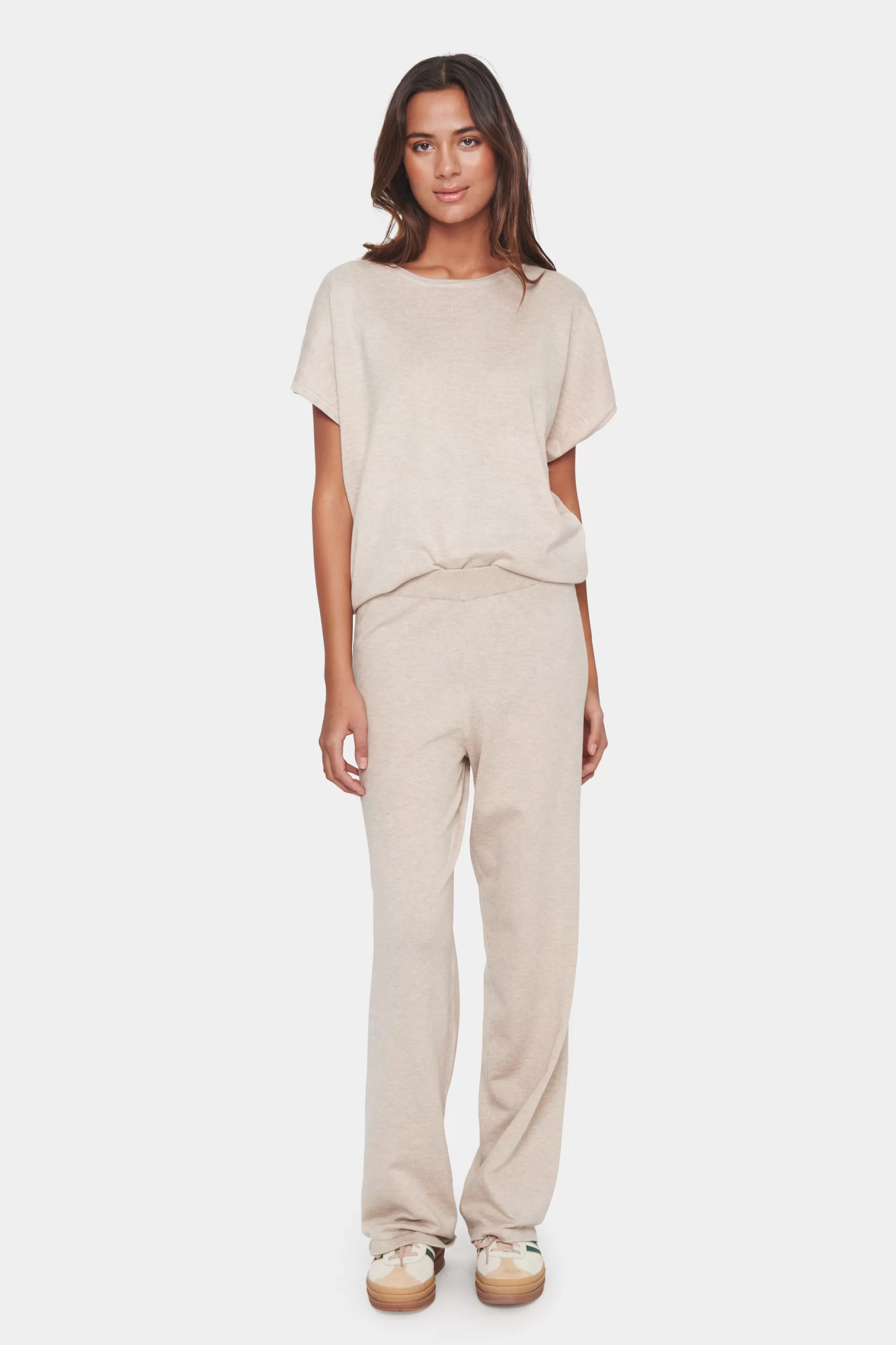 SaintTropez MilaSZ Byxor DoeskinMelange Outlet