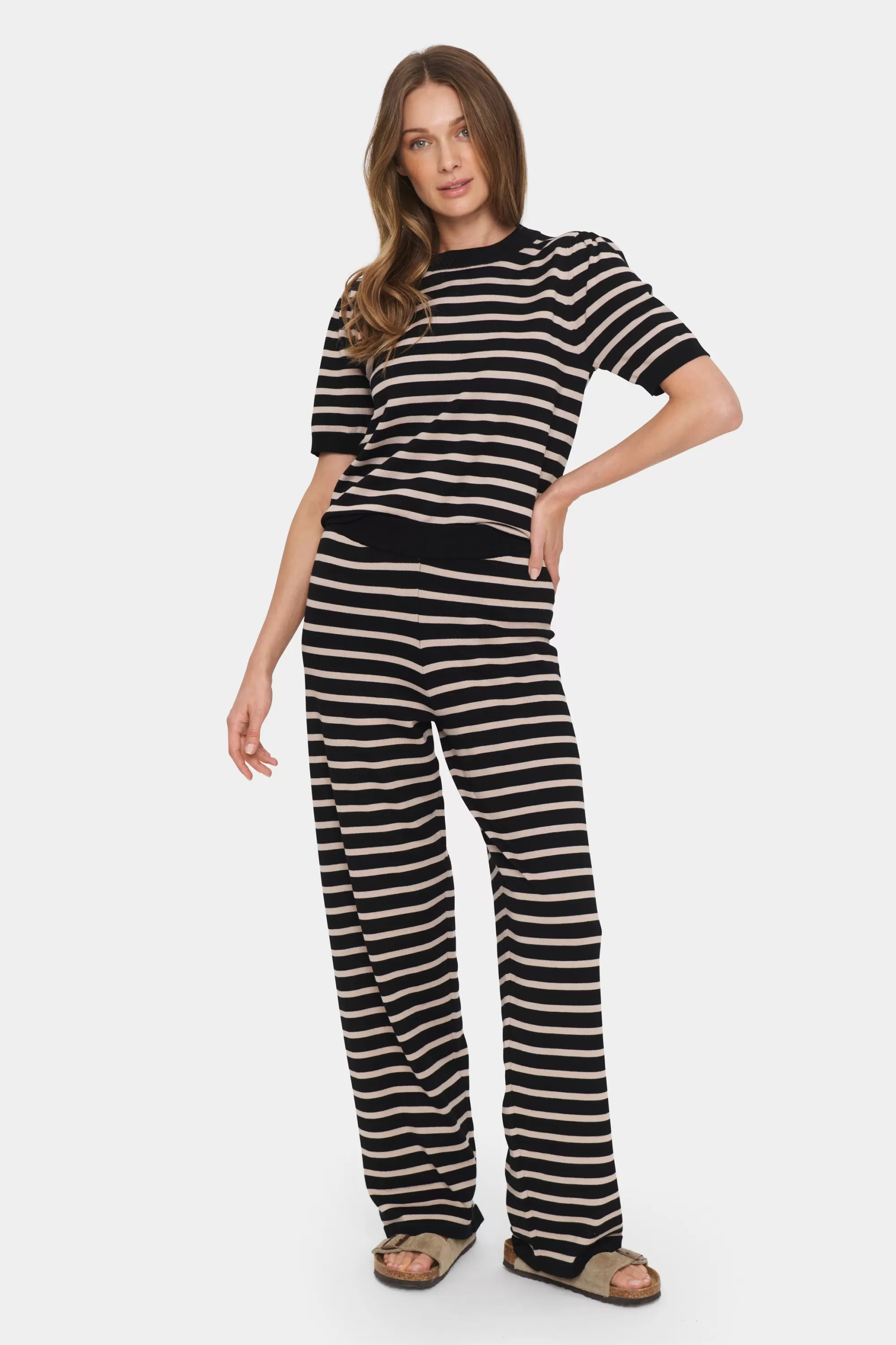 SaintTropez MilaSZ Byxor Black Flash Sale