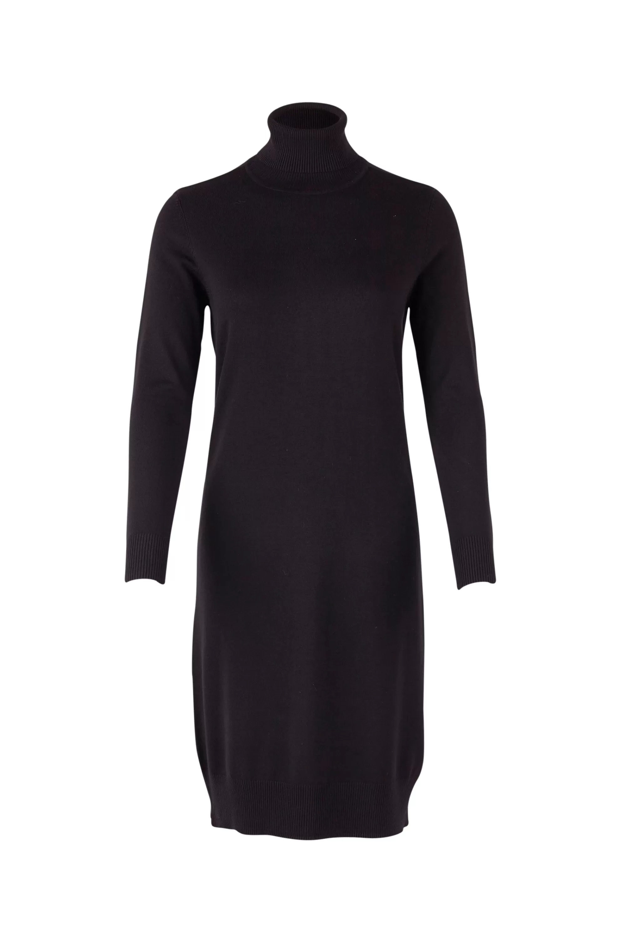 SaintTropez MilaSZ Rollneck Dress Black Flash Sale