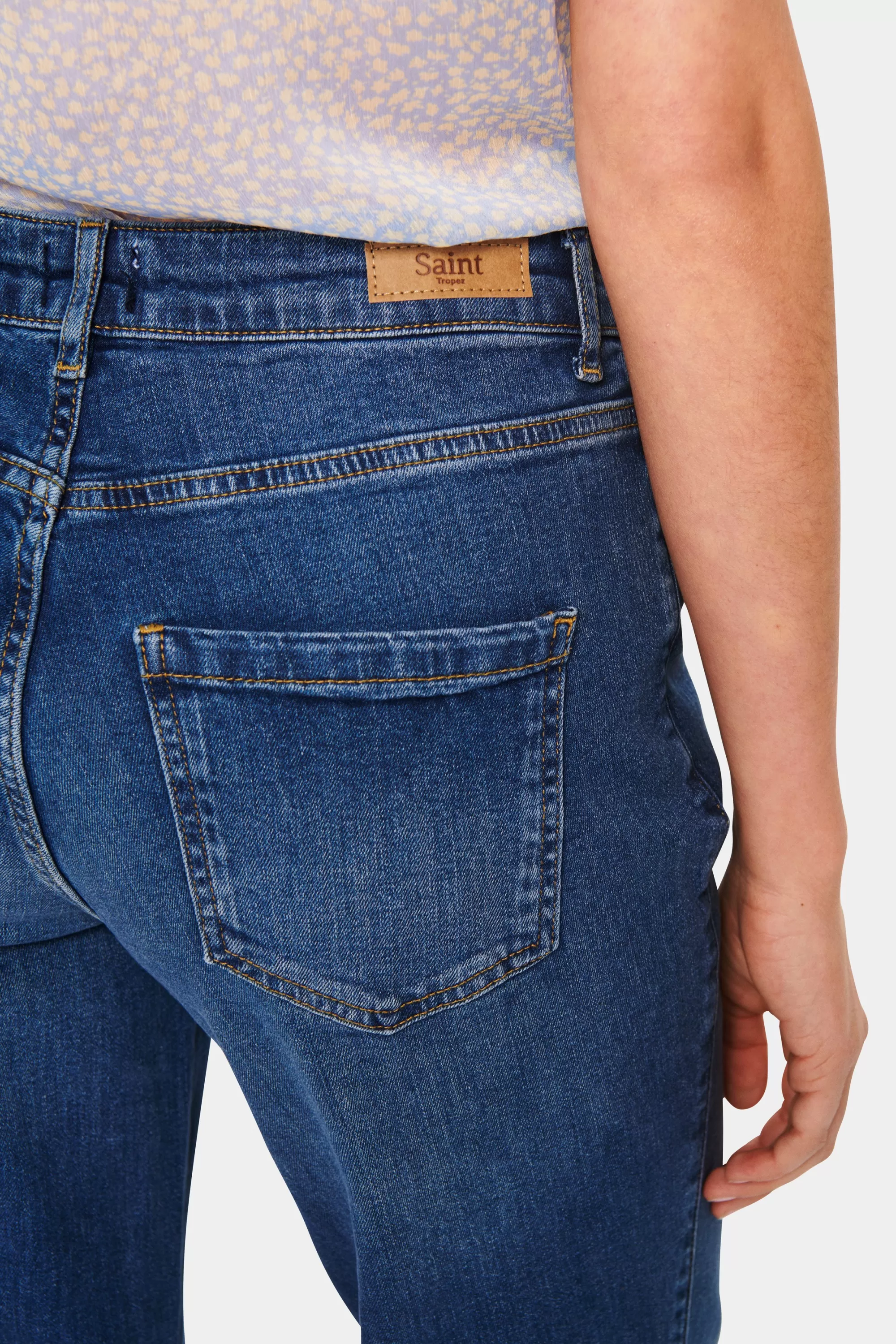 SaintTropez MollySZ Jeans MediumBlueDenim Cheap