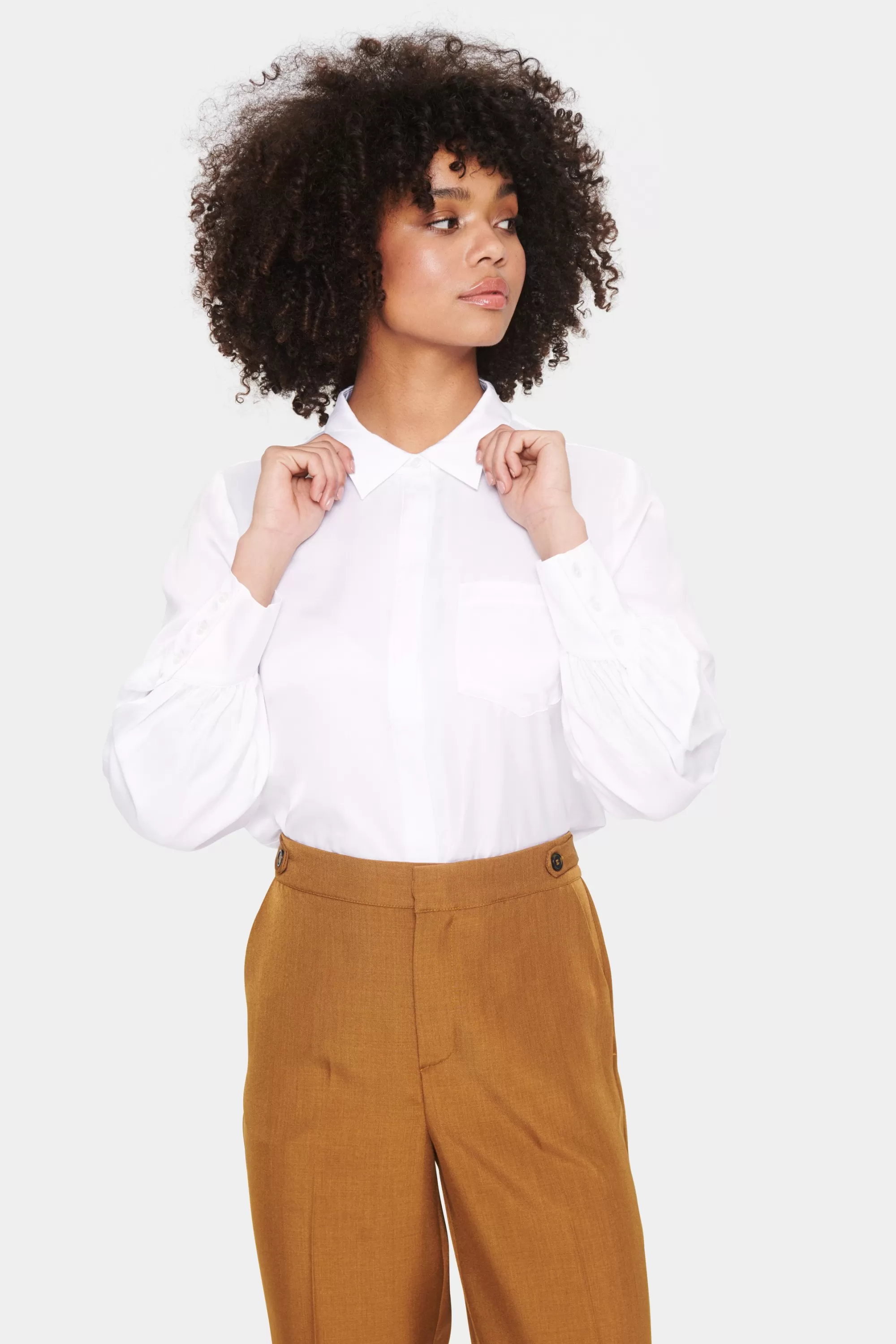 SaintTropez NillaSZ Skjorta BrightWhite Sale