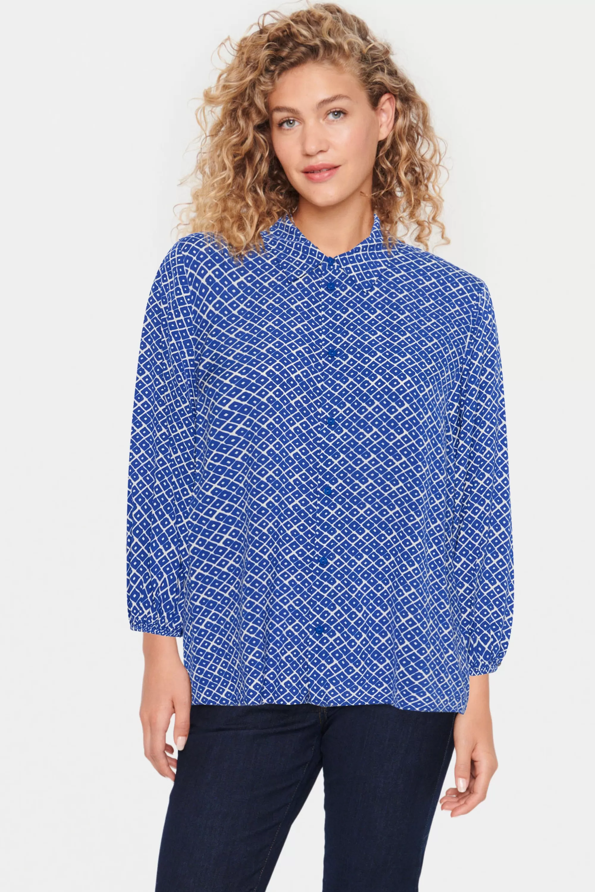 SaintTropez PalaviSZ Skjorta SurfBlueTiles Online