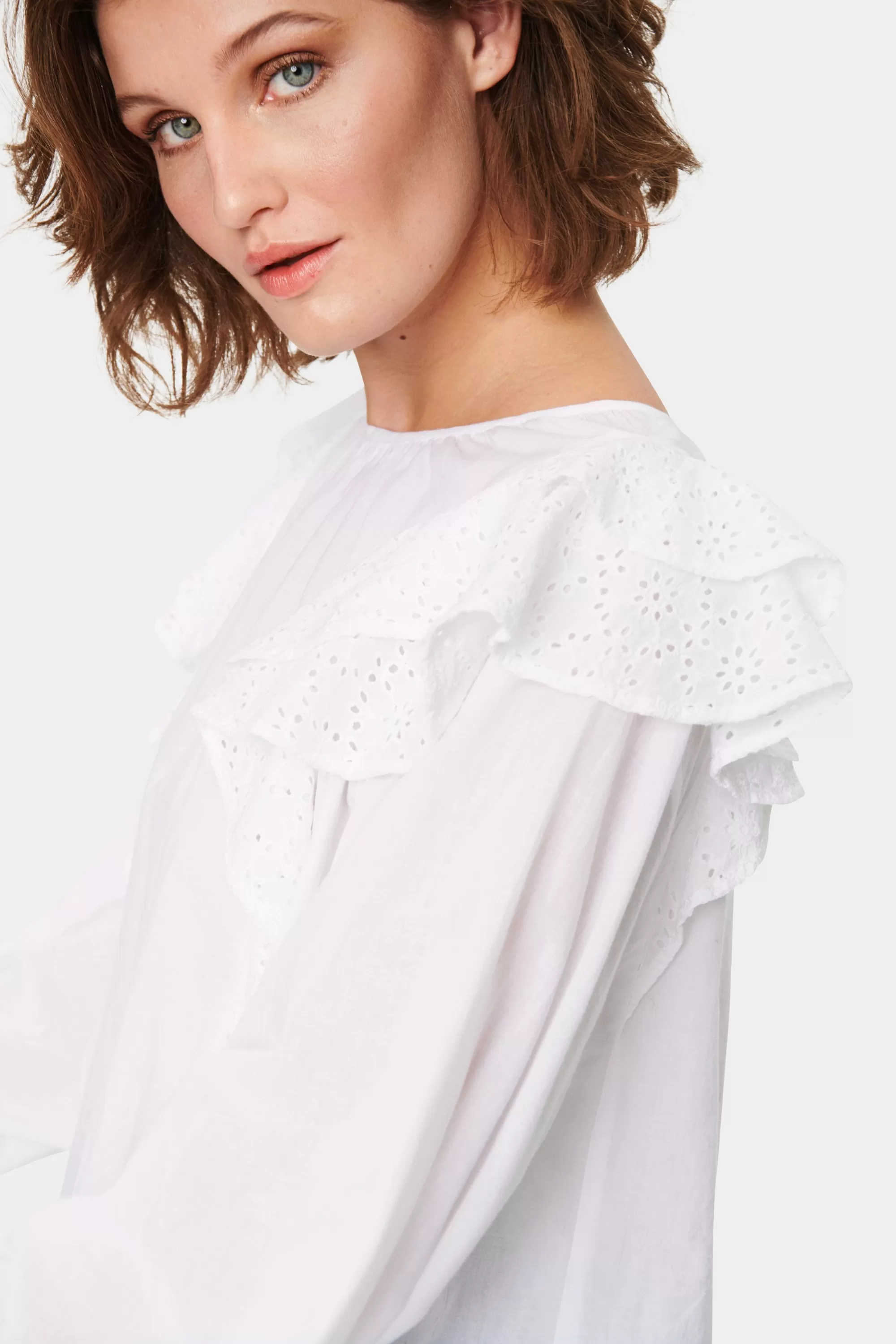 SaintTropez SadeSZ Blus BrightWhite Shop