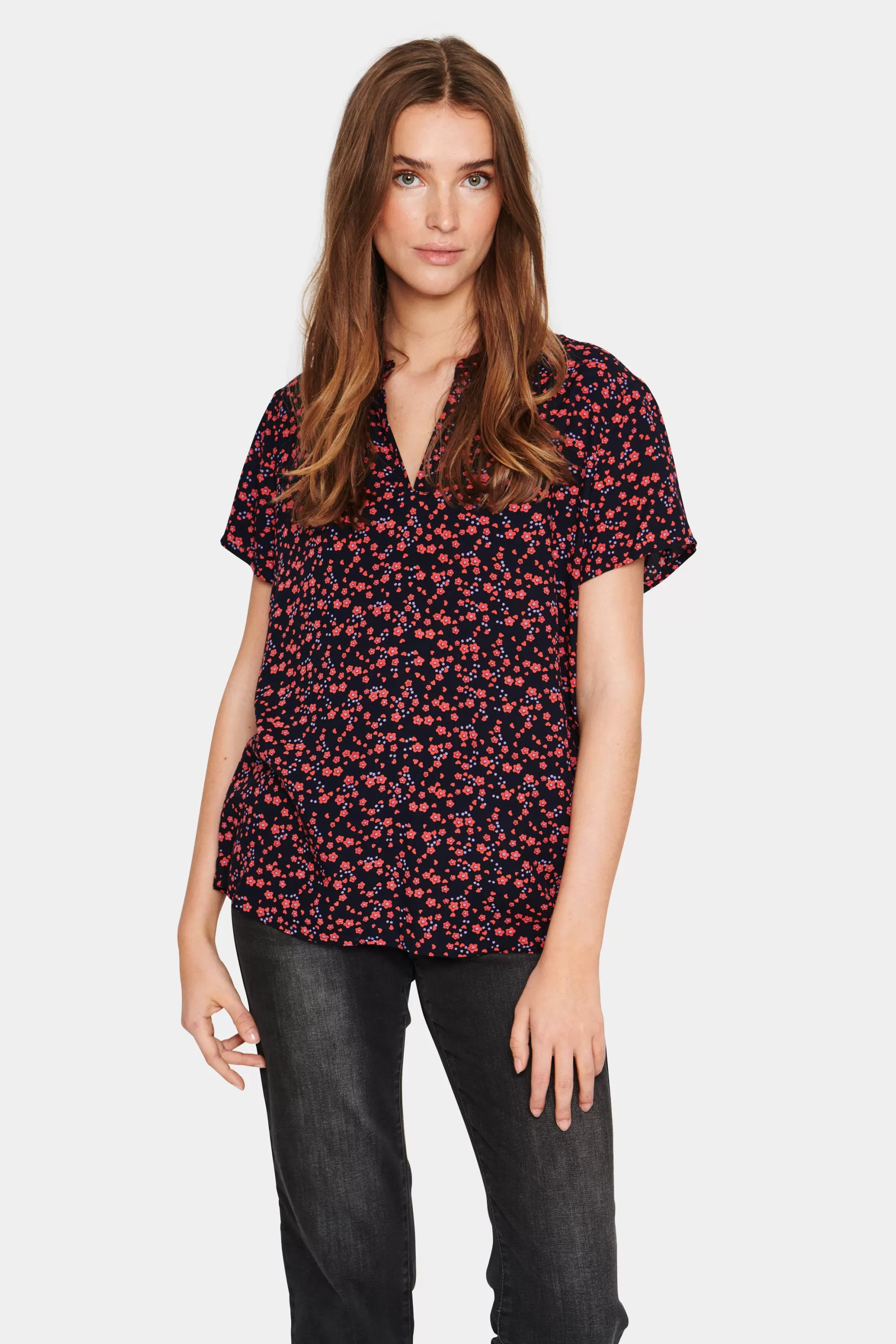 SaintTropez TateSZ Blus NightSkyNaiveFlower Flash Sale