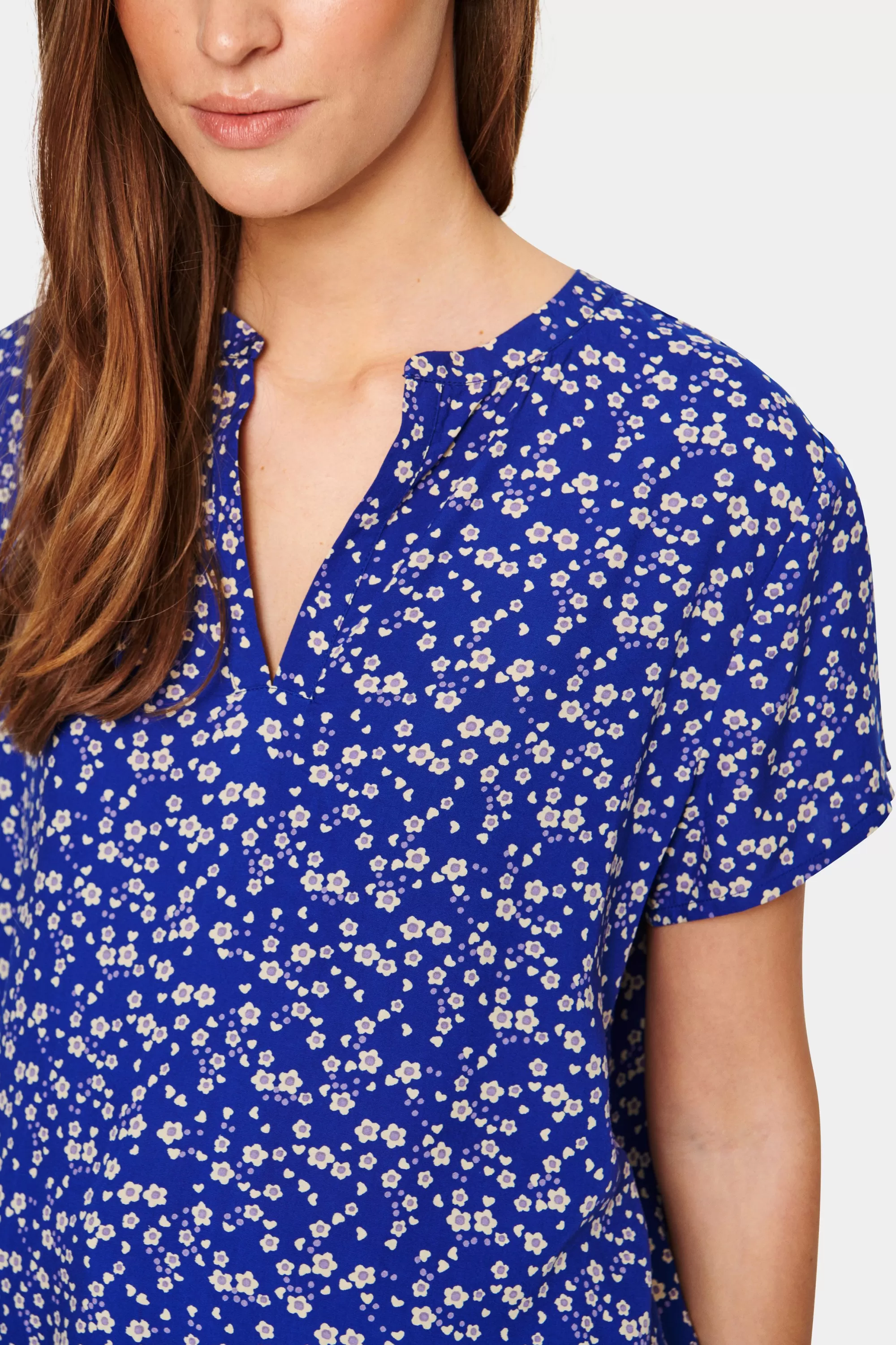 SaintTropez TateSZ Blus SurfBlueNaiveFlower Flash Sale