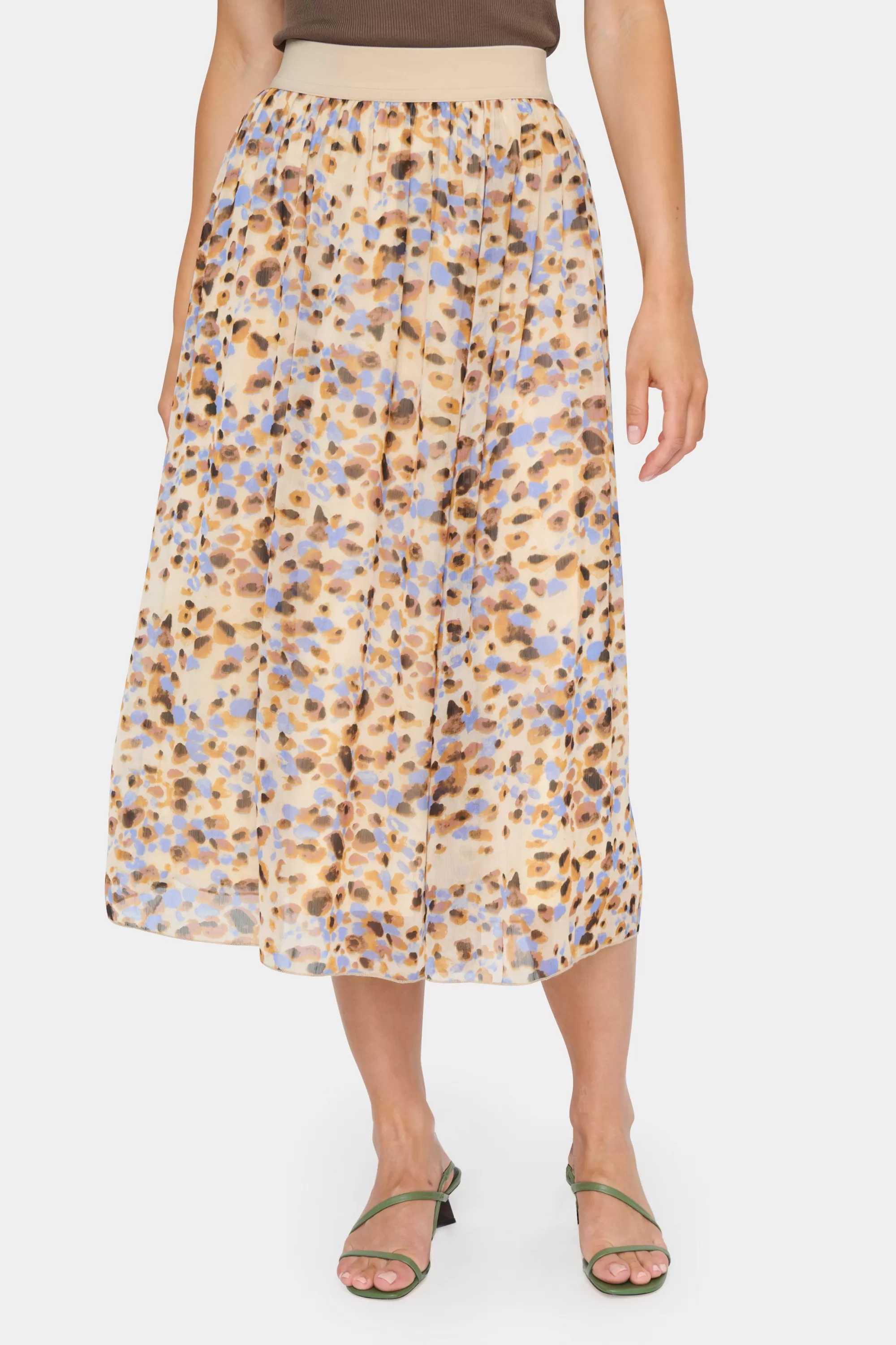 SaintTropez ToralSZ Kjol BirchDotLeopard Discount