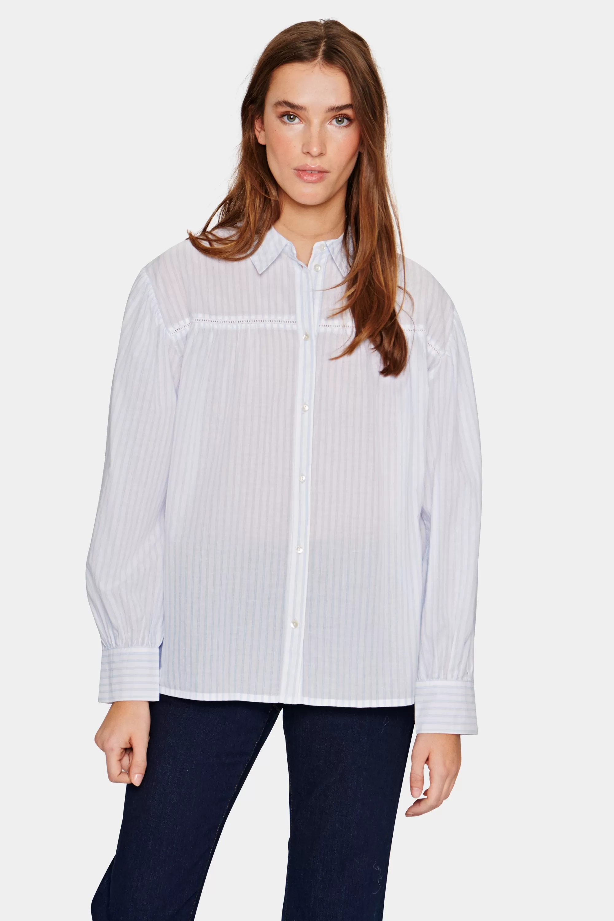 SaintTropez TotoSZ Skjorta ChambrayBlue Cheap
