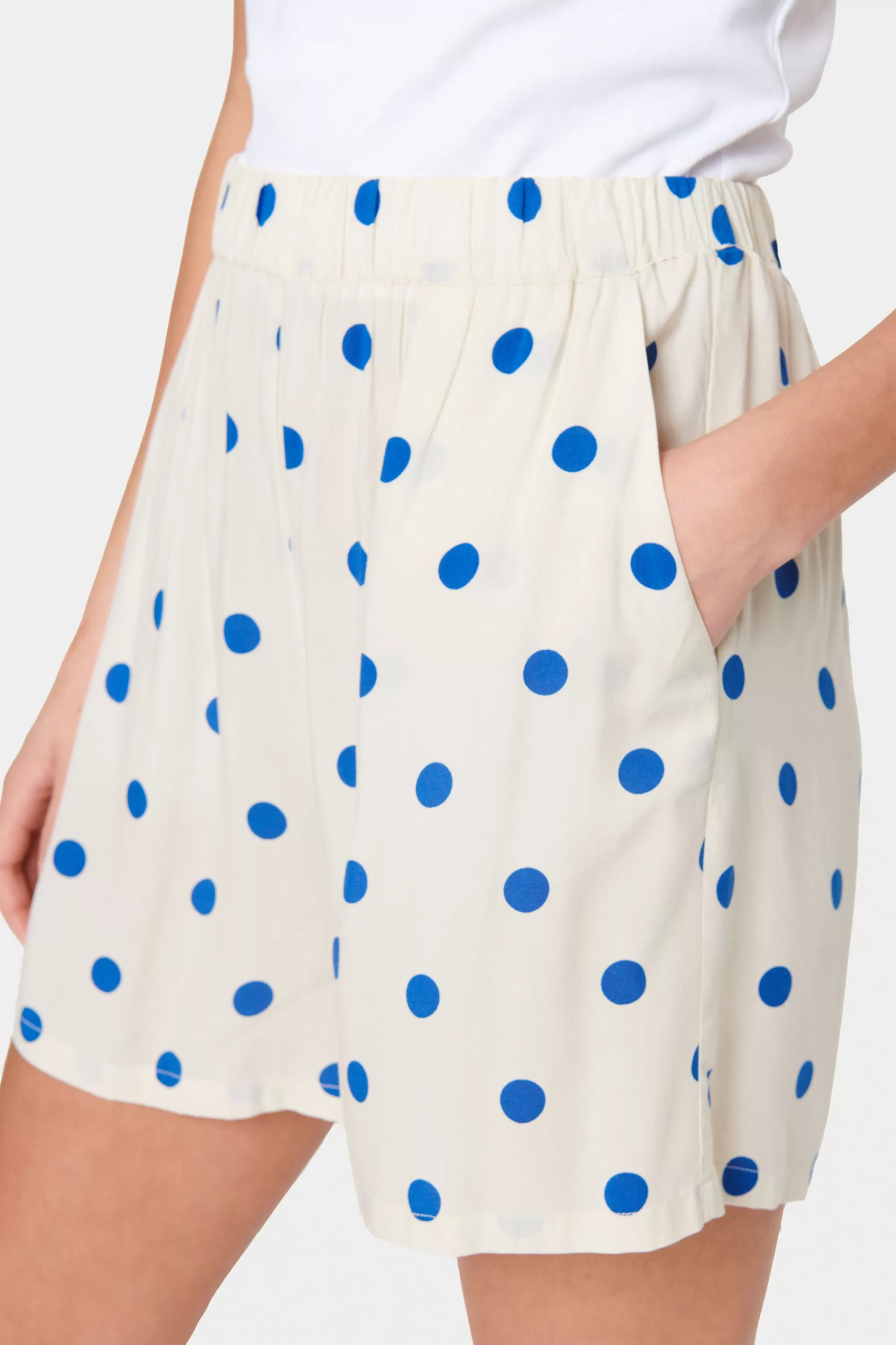 SaintTropez UdeliaSZ Shorts IceBigDots Outlet