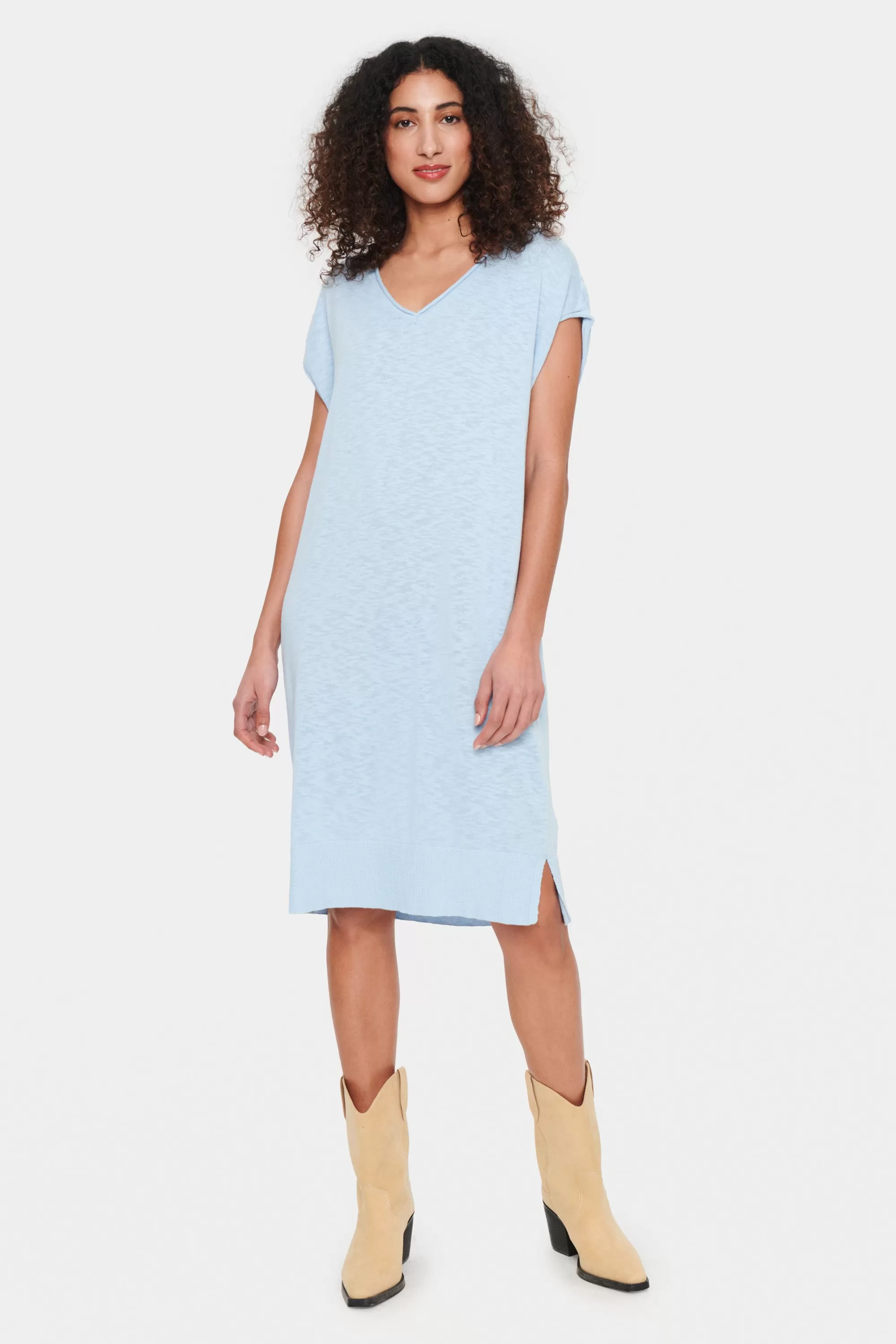 SaintTropez UmaySZ Klänning ChambrayBlue Clearance