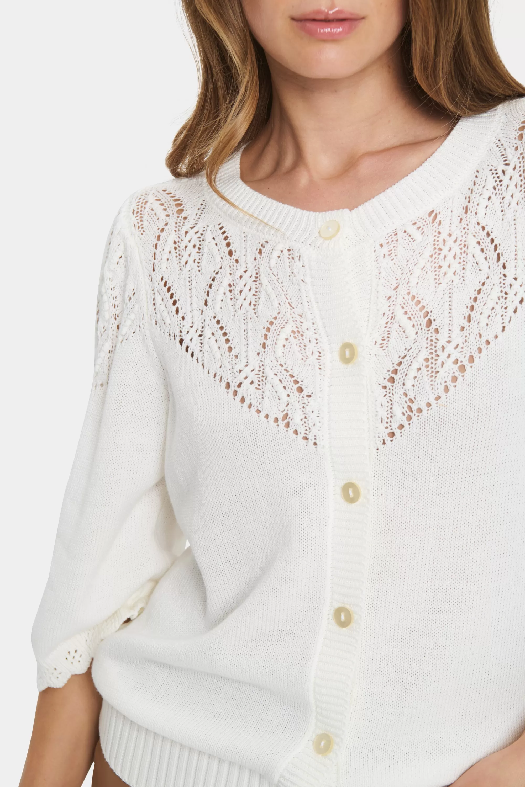 SaintTropez UtaSZ Cardigan Ice Flash Sale