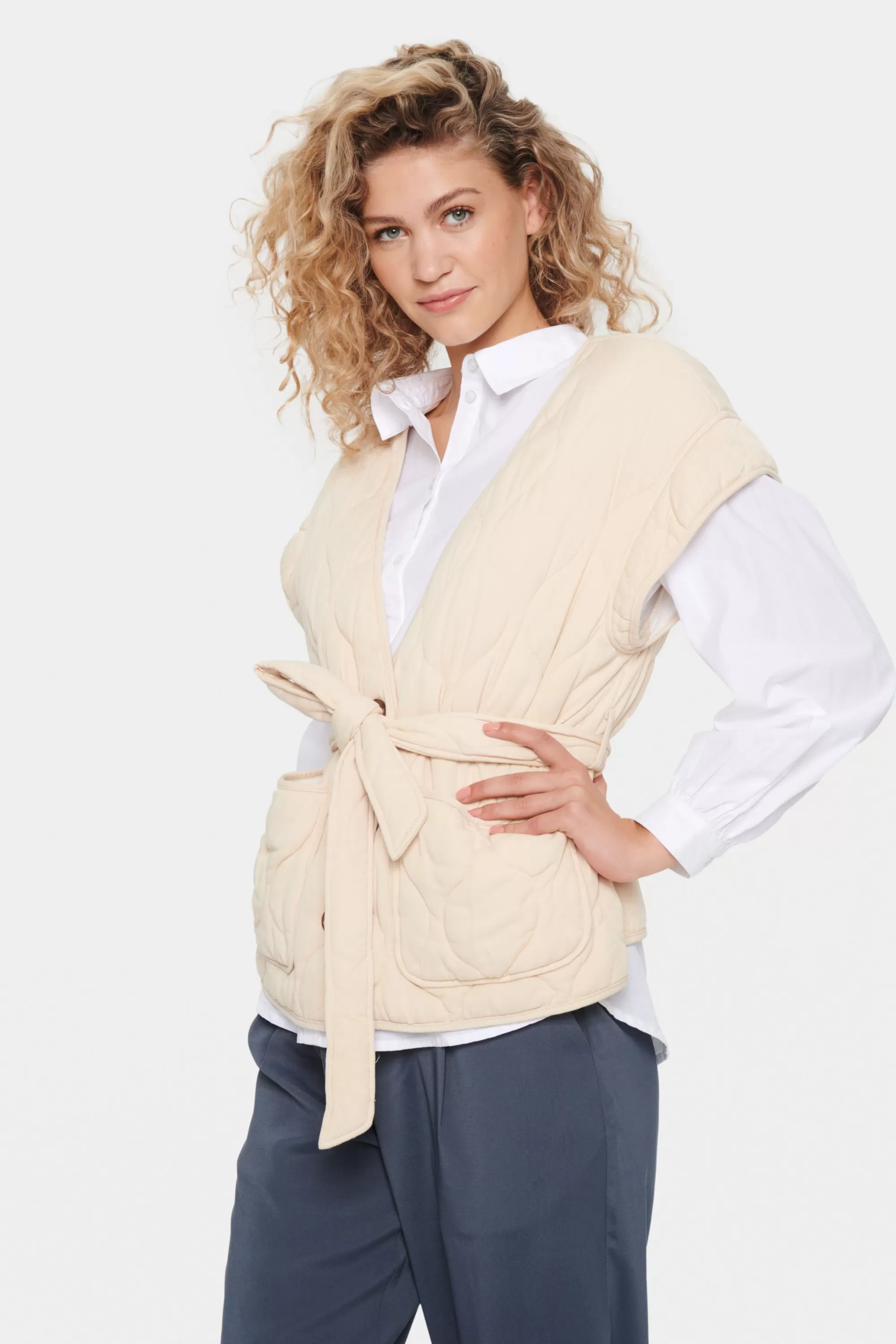 SaintTropez VandiSZ Väst Creme Discount