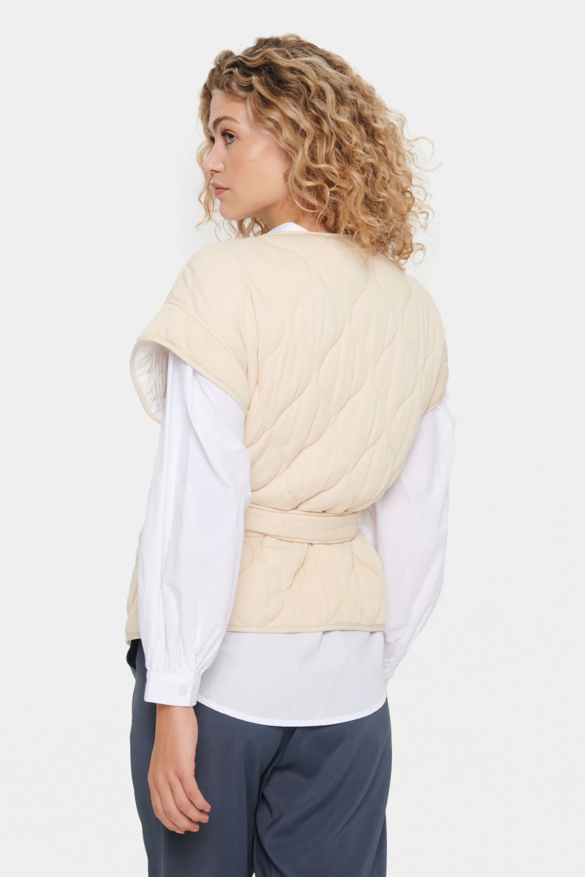 SaintTropez VandiSZ Väst Creme Discount