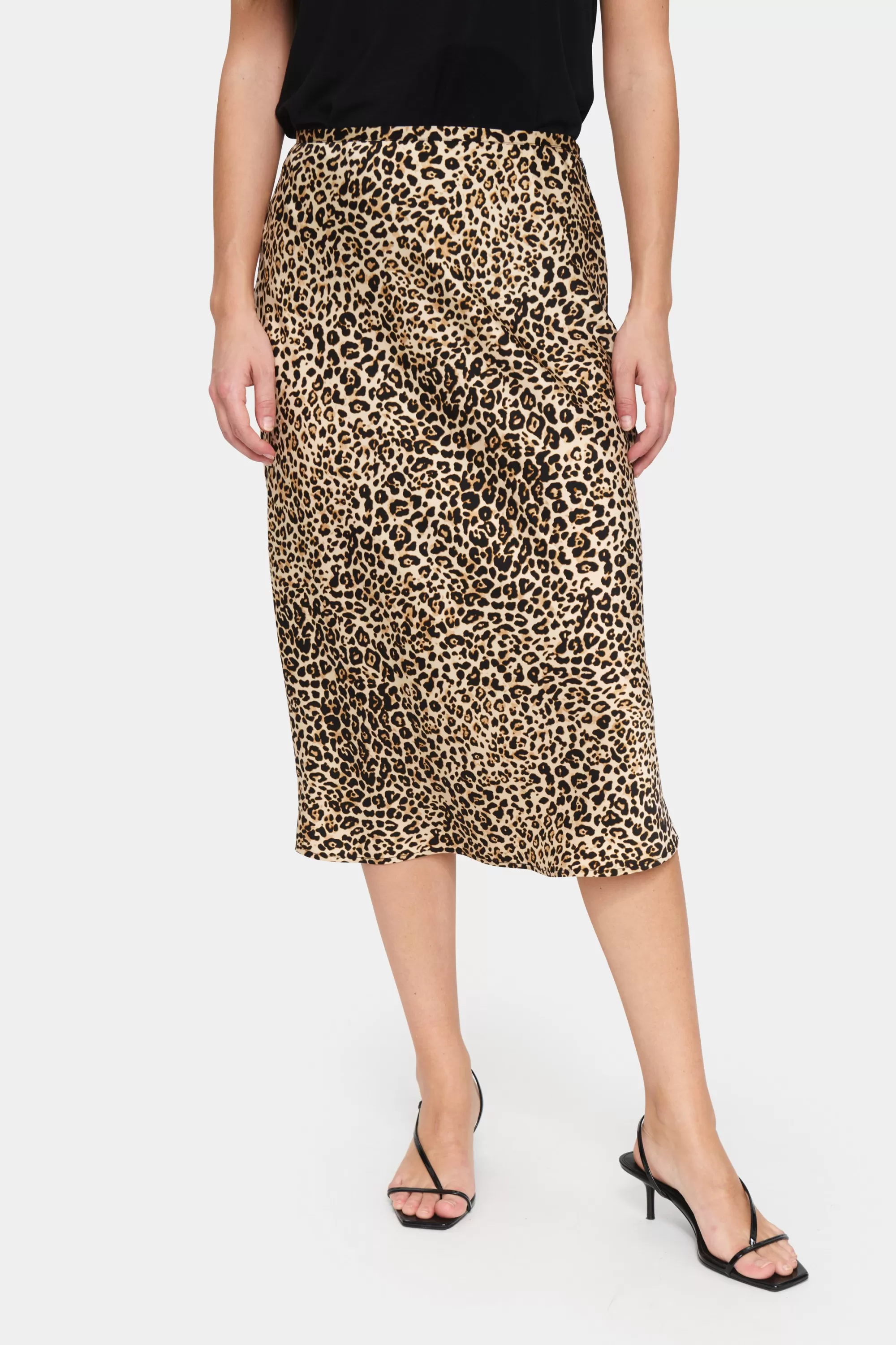 SaintTropez ZackySZ Kjol CreamyLeopard Shop