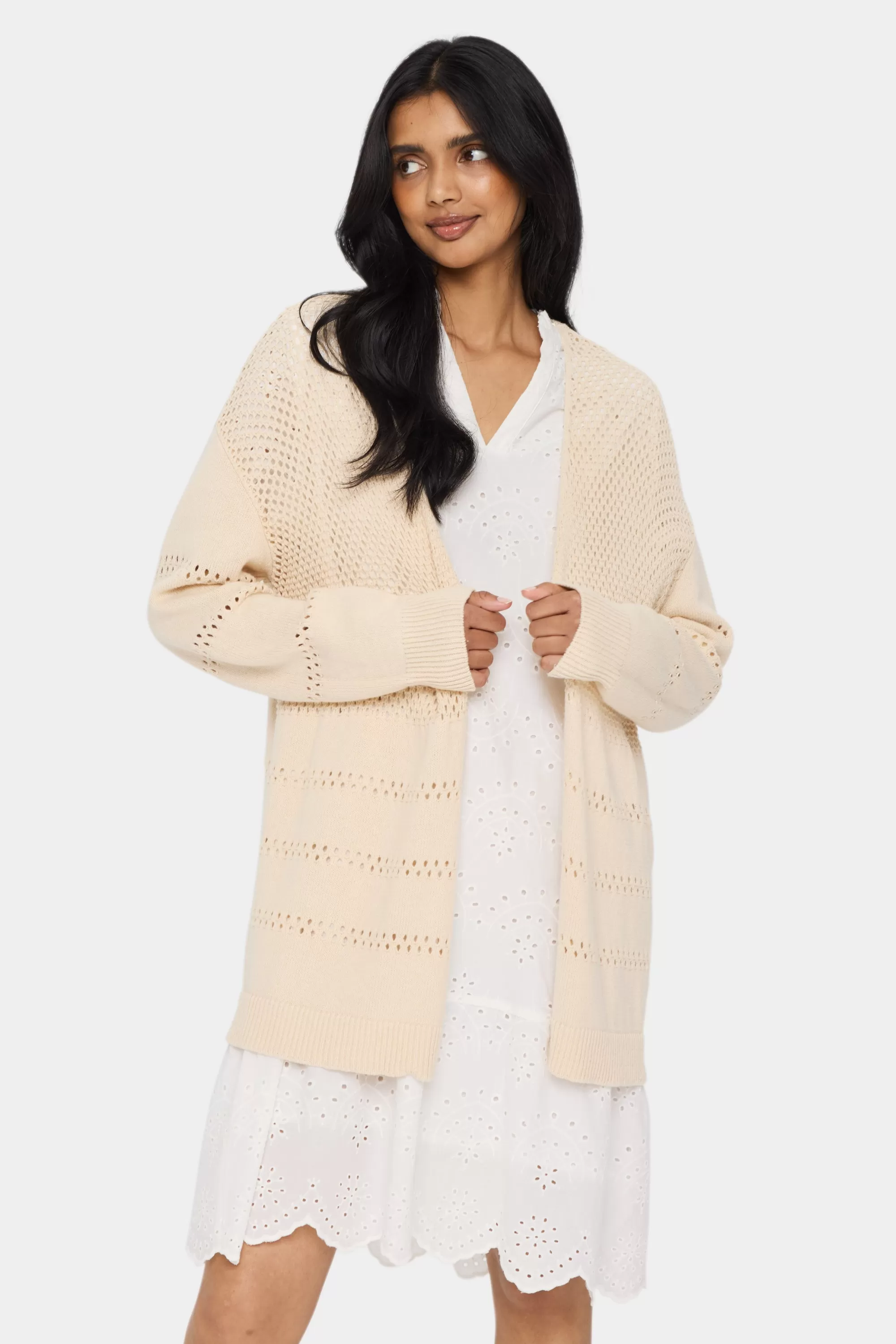 SaintTropez ZagaSZ Cardigan Creme Store