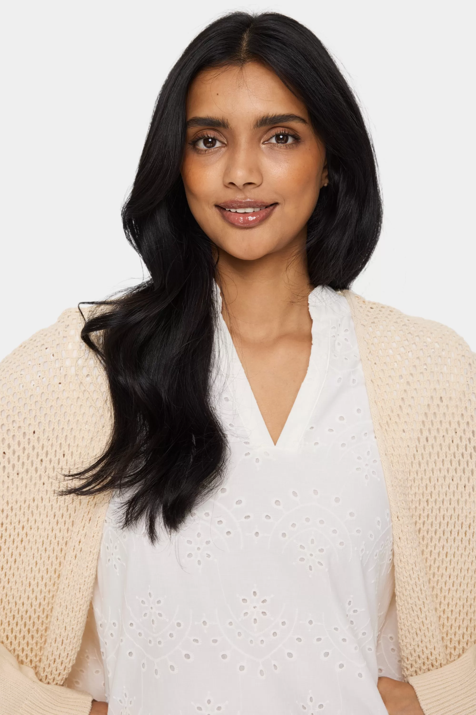 SaintTropez ZagaSZ Cardigan Creme Store