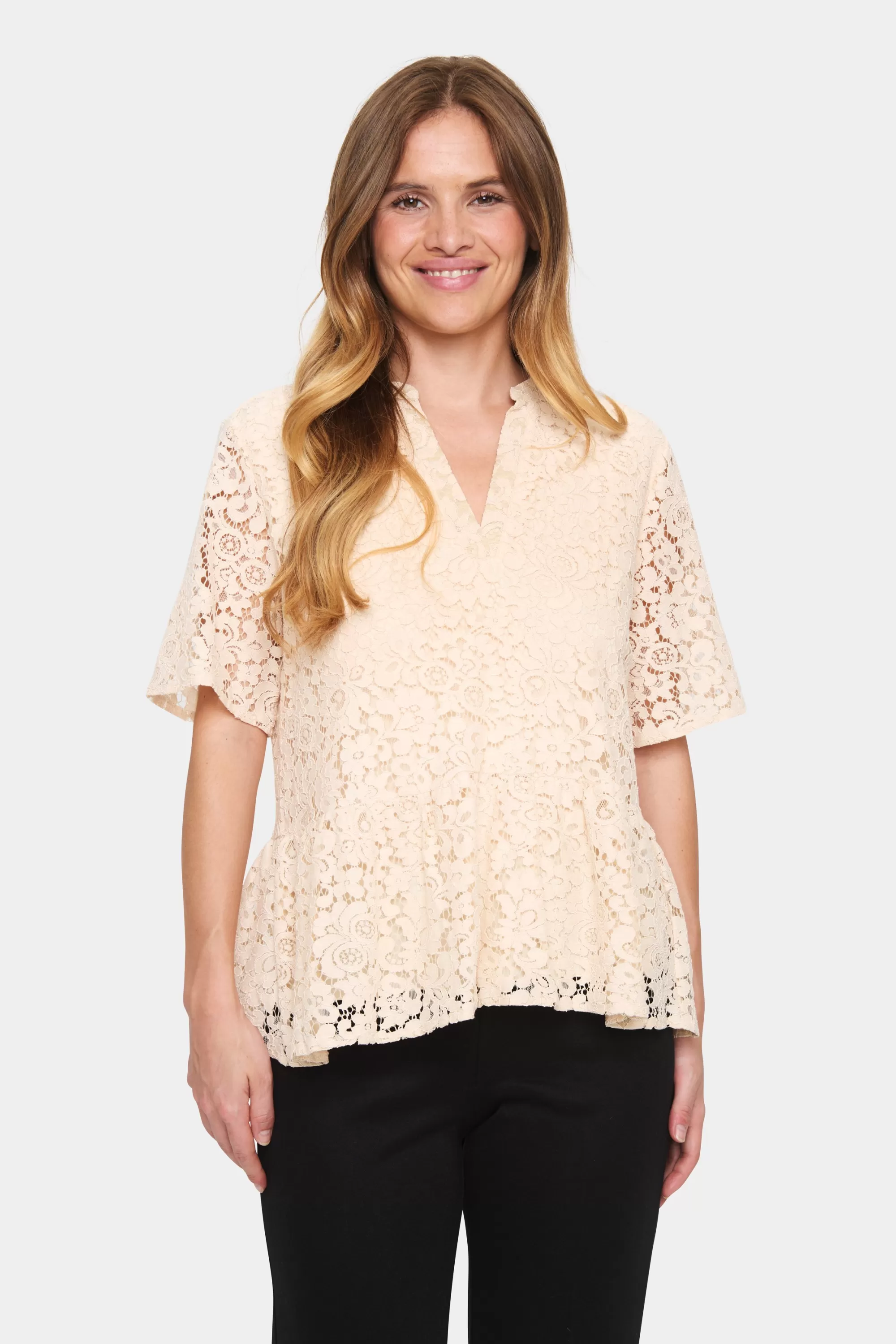 SaintTropez ZannaSZ Blus Creme Cheap