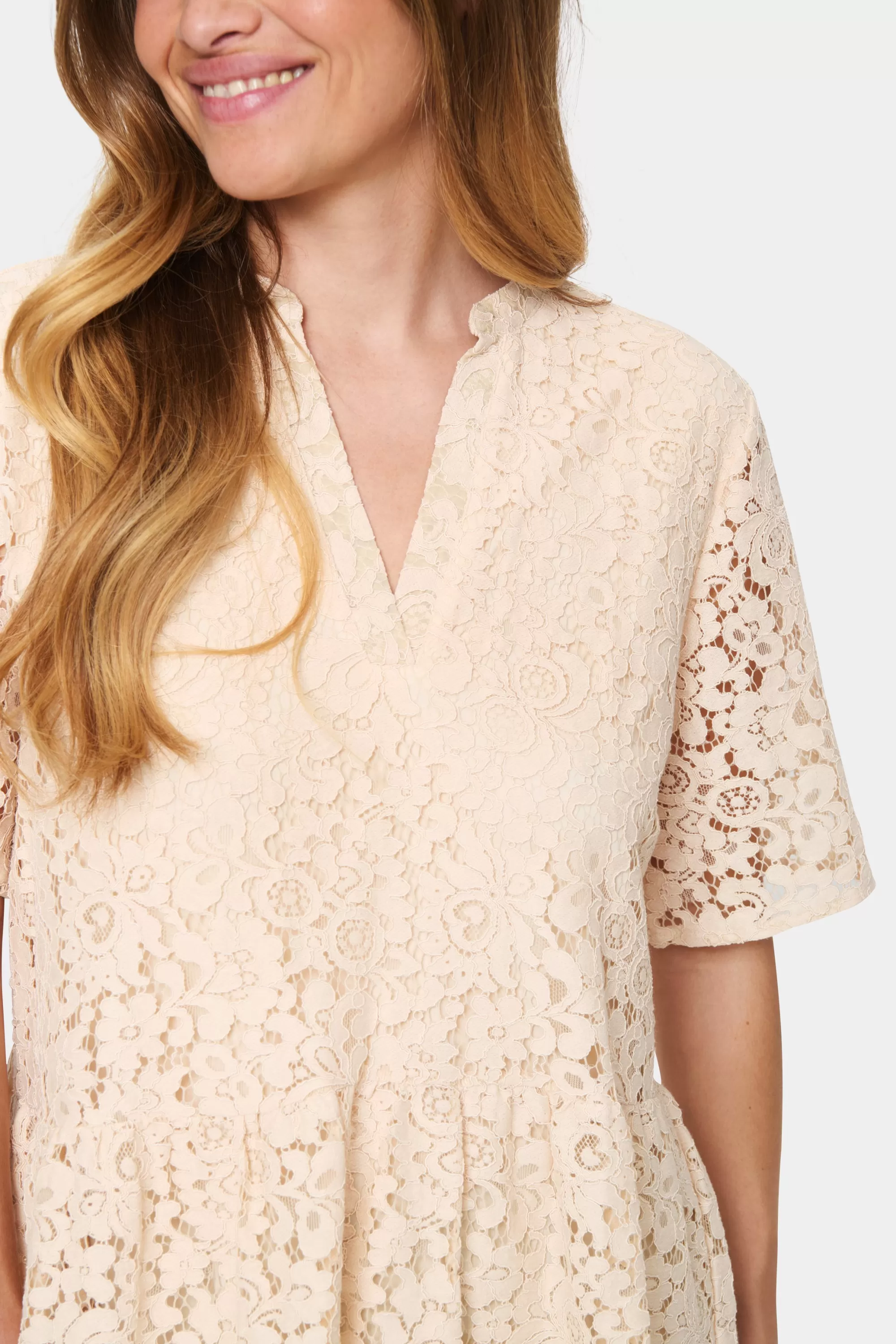 SaintTropez ZannaSZ Blus Creme Cheap