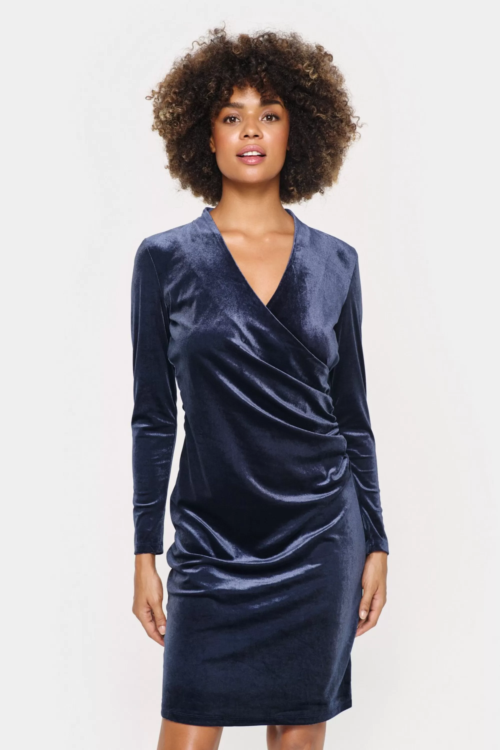 SaintTropez ZnikkaSZ Velour Klänning NightSky Store