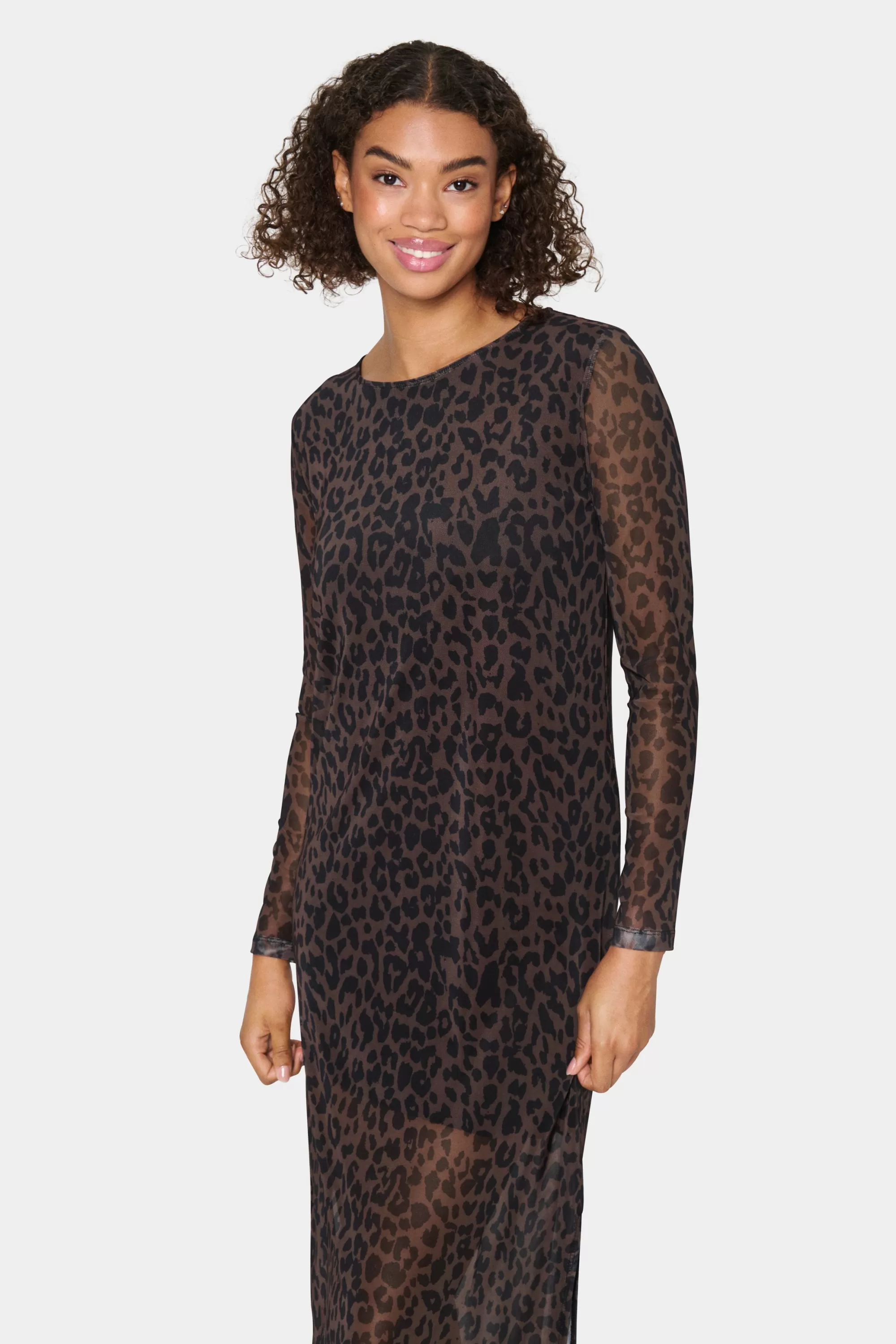 SaintTropez ZulvirSZ Leopard Klänning ChocolateBrownLeopard Best